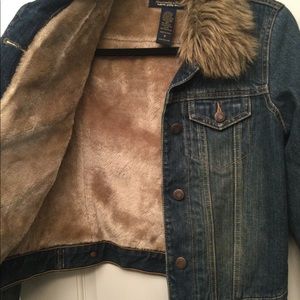 Abercrombie & Fitch lined Jean jacket